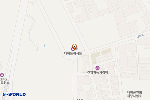 대덕산업용재유통단지 위치 지도 — 대전광역시 대덕구 대화로 160