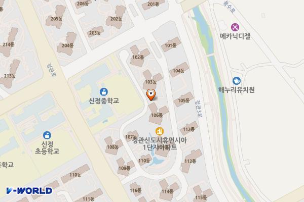 부산정관 롯데캐슬 1차 아파트 – 1 위치 지도 — 부산광역시 기장군 정관읍 정관3로 52