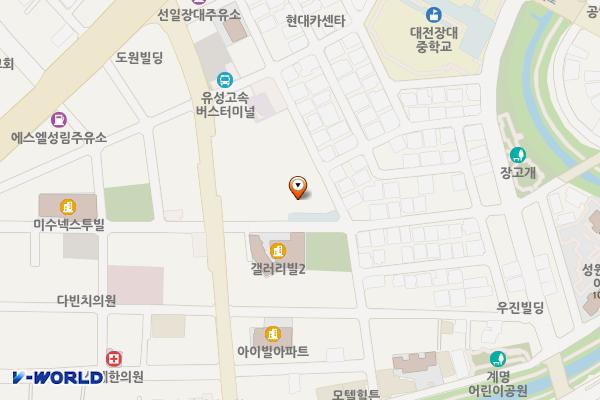 길산골프클럽 유성점 위치 지도 — 대전광역시 유성구 유성대로736번길 63