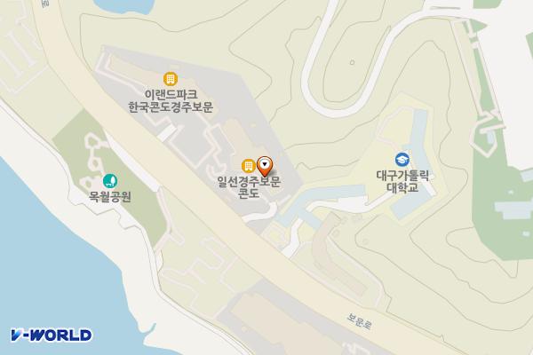 일성경주보문콘도 위치 지도 — 경상북도 경주시 보문로 365