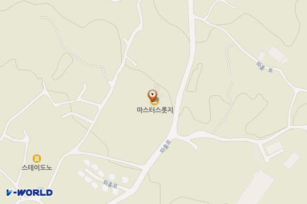 마스터스롯지 위치 지도 — 제주특별자치도 제주시 조천읍 와흘로 84