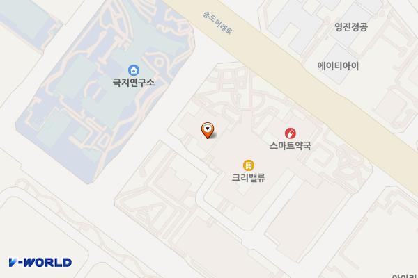 송도 스마트밸리 D동 위치 지도 — 인천광역시 연수구 송도미래로 30