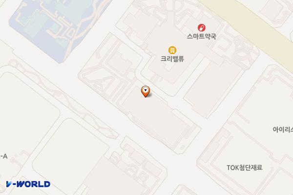 송도 스마트밸리 B동 – 1 위치 지도 — 인천광역시 연수구 송도동 214 송도 BRC 스마트밸리 지식산업센터