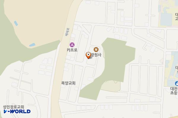 도마제5공한지무료주차장 위치 지도 — 대전광역시 서구 도마동 552-4