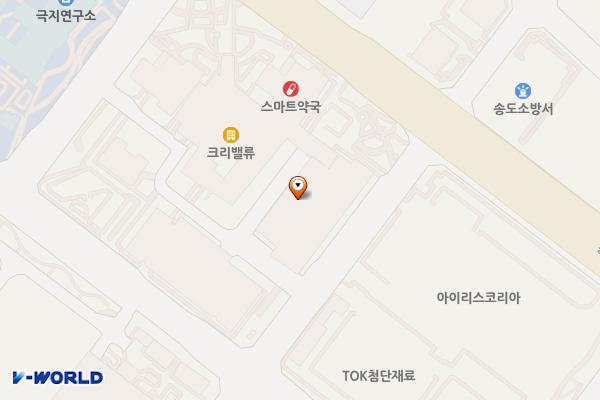스마트밸리 A동-3(급속) 위치 지도 — 인천광역시 연수구 송도미래로 30
