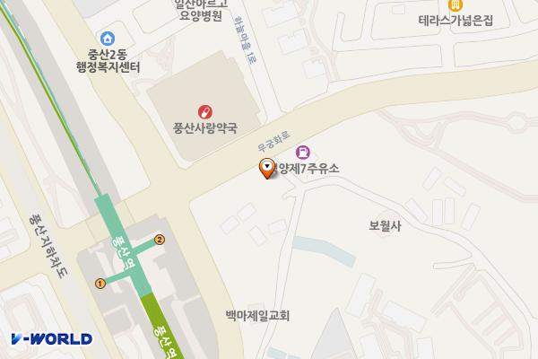 경기도교육청미디어교육센터 위치 지도 — 경기도 고양시 일산동구 풍산로 1