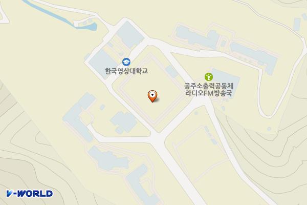한국영상대학교 위치 지도 — 세종특별자치시 장군면 대학길 300