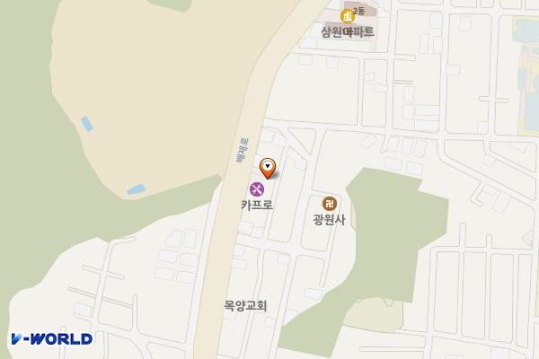 도마제2공한지무료주차장 위치 지도 — 대전광역시 서구 도마동 549-13