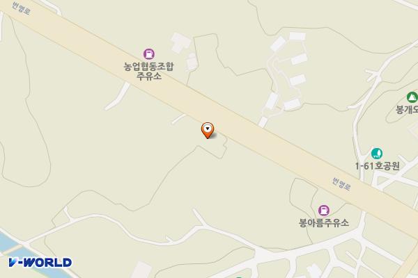 일품순두부 위치 지도 — 제주특별자치도 제주시 번영로 430