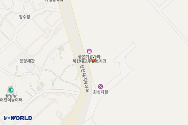 신선대 EV충전소(맘차지) 위치 지도 — 부산광역시 남구 신선로 308