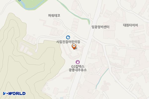 남양주시 북부 장애인복지관 위치 지도 — 경기도 남양주시 진접읍 경복대로 507-1