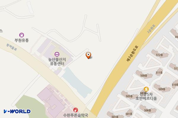 광주 한듬레포츠 위치 지도 — 전남광주통합특별시 광산구 왕버들로 217