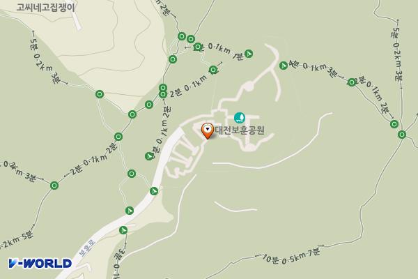 가온비즈타워 위치 지도 — 대전광역시 대덕구 대화로 1201