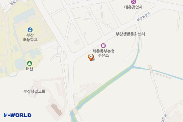 세종부강농협 본점 위치 지도 — 세종특별자치시 부강면 부강외천로 6