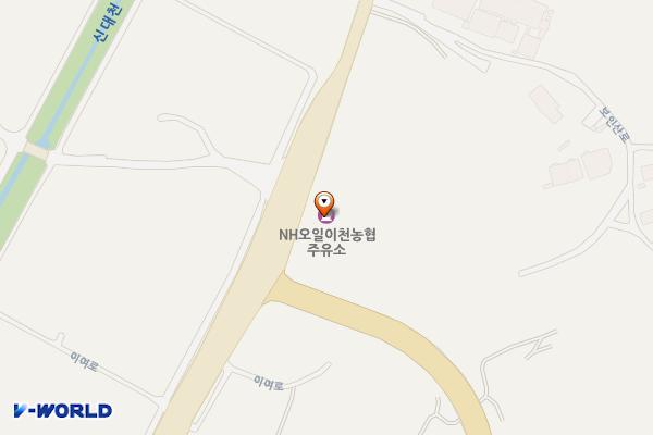 이천농협 주유소 위치 지도 — 경기도 이천시 백사면 이여로 176