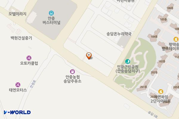 안중농협 본점 위치 지도 — 경기도 평택시 안중읍 송담1로 17