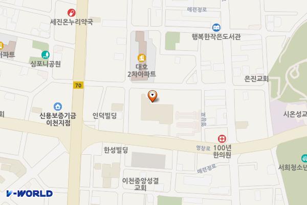 이천농협 본점 위치 지도 — 경기도 이천시 영창로 235