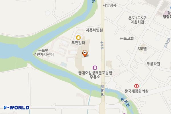 둔포농협 하나로마트 위치 지도 — 충청남도 아산시 둔포면 충무로 1759