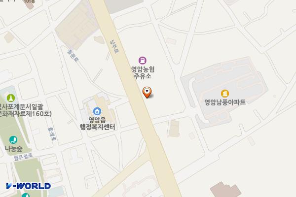 영암농협 하나로마트 위치 지도 — 전남광주통합특별시 영암군 영암읍 낭주로 132