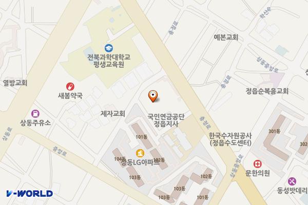 정읍농협 하나로마트 충정로점 위치 지도 — 전북특별자치도 정읍시 충정로 99
