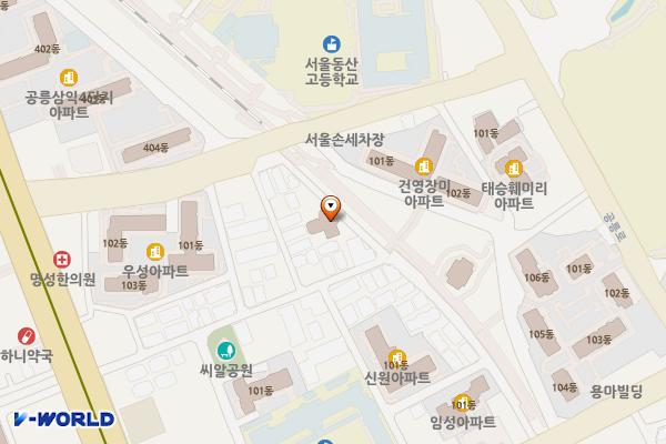 공릉 테라파크뷰 충전소 위치 지도 — 서울특별시 노원구 동일로192다길 51