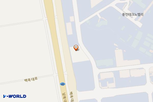 용인 테크노밸리메인시티 위치 지도 — 경기도 용인시 처인구 이동읍 덕성산단2로6번길 38