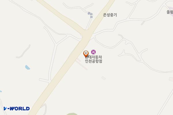 인천 블루핸즈인천공항점(스카이네트웍스) 위치 지도 — 인천광역시 영종구 용유서로172번길 56