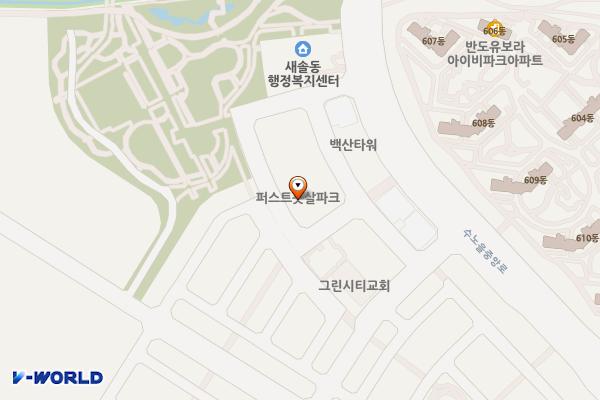 화성 그린시티 급속충전소-A 위치 지도 — 경기도 화성시 노들길 6-33