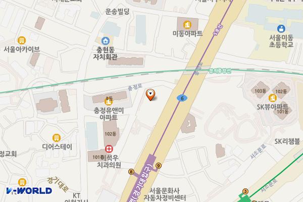 동아일보 충정로사옥-A 위치 지도 — 서울특별시 서대문구 충정로 29