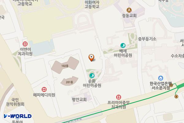 ㈜알라딘커뮤니케이션 충전소 위치 지도 — 서울특별시 중구 서소문로 89-31
