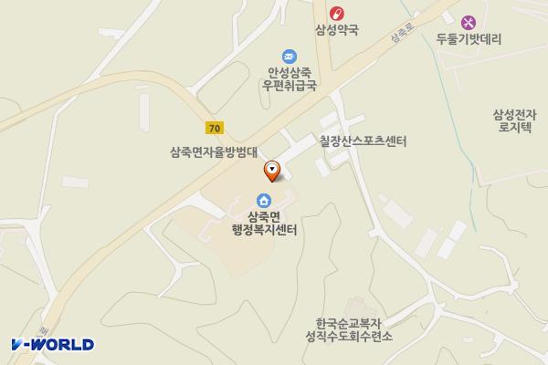 안성 삼죽면사무소 위치 지도 — 경기도 안성시 삼죽면 삼죽로 112