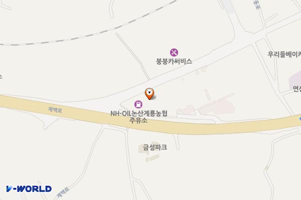논산 계룡농협하나로마트분사 위치 지도 — 충청남도 논산시 연산면 청동로 18