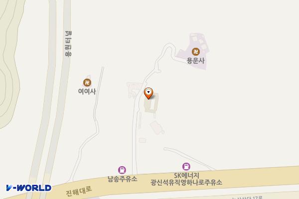 창원 스카이모텔 위치 지도 — 경상남도 창원시 진해구 진해대로2457번길 14
