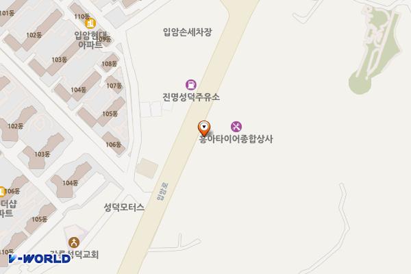 강릉 흥아타이어종합상사 위치 지도 — 강원특별자치도 강릉시 입암로 44
