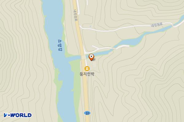 인제 둥지네토담두부 위치 지도 — 강원특별자치도 인제군 인제읍 내린천로 6472