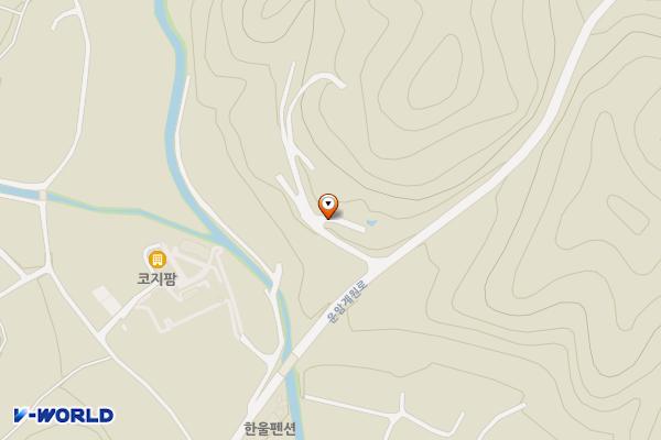청주 다경카페 위치 지도 — 충청북도 청주시 상당구 미원면 운암계원로 347