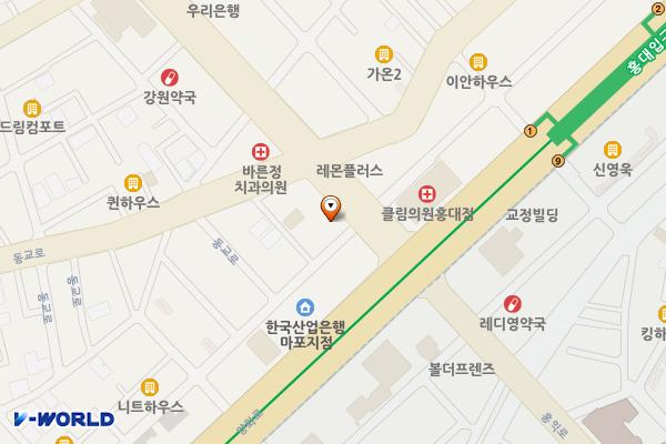 경 남 위치 지도 — 서울특별시 마포구 월드컵북로1길4