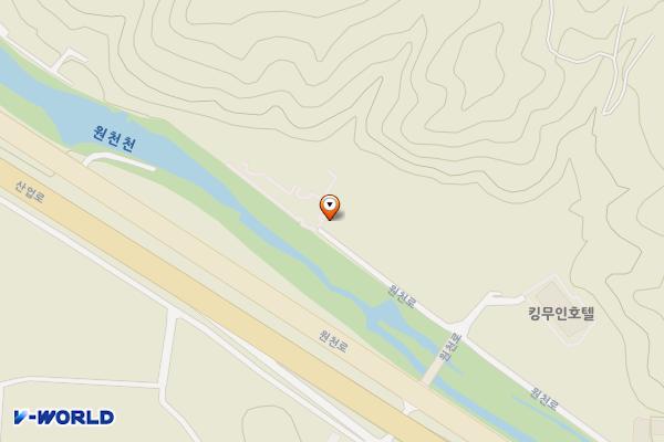 남원 남원한증원 위치 지도 — 전북특별자치도 남원시 주천면 원천로 345-25