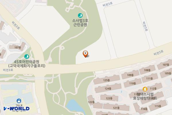 평택 스마트시티 위치 지도 — 경기도 평택시 비전3로 157