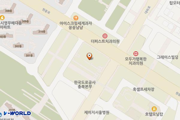 음성 G플레이스더스타 위치 지도 — 충청북도 음성군 맹동면 대하로 227