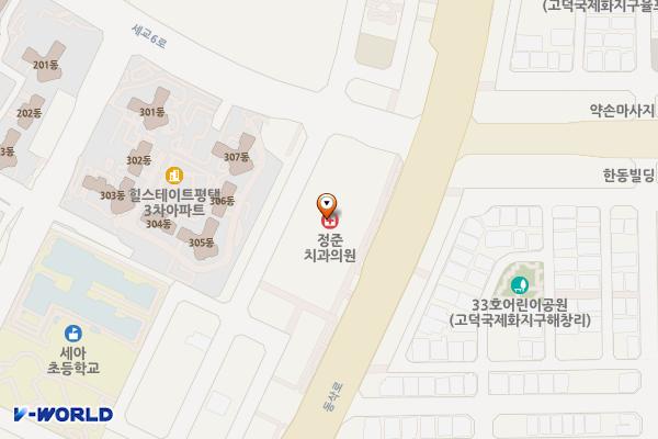 평택 디오네프라자 위치 지도 — 경기도 평택시 세교8길 30