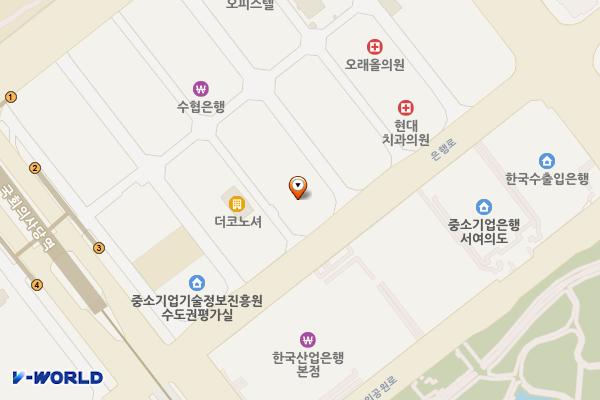 NICE 1사옥 위치 지도 — 서울특별시 영등포구 은행로 17