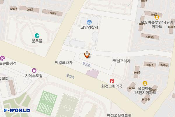 고양 글로벌테마프라자 위치 지도 — 경기도 고양시 덕양구 성신로 10