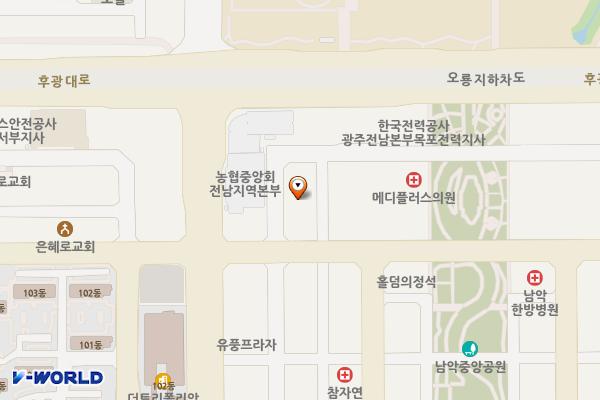 무안 제일파킹프라자 위치 지도 — 전남광주통합특별시 무안군 삼향읍 남악3로82번길 7