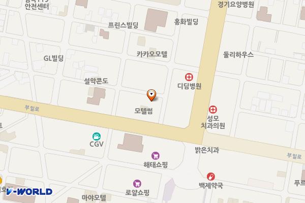 부천 벨마리에주차타워 위치 지도 — 경기도 부천시 부일로469번길 11