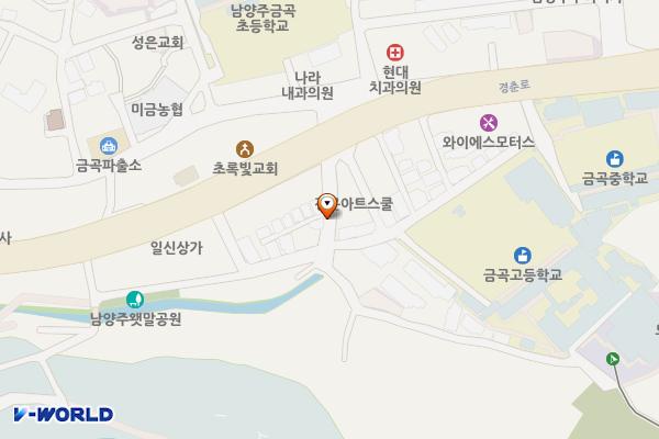 금곡 노상제8 위치 지도 — 경기도 남양주시 금곡동 154-34