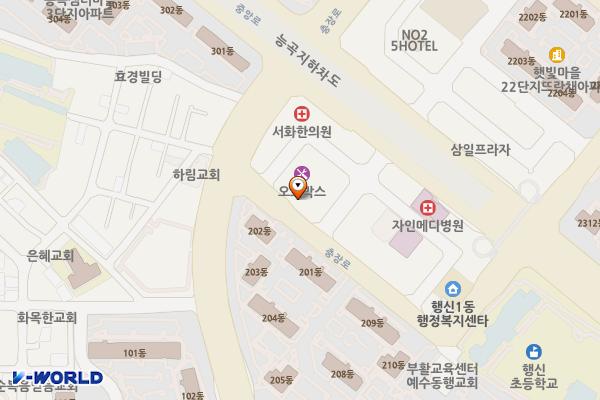 행신 바로주차타워 위치 지도 — 경기도 고양시 덕양구 중앙로557번길 18