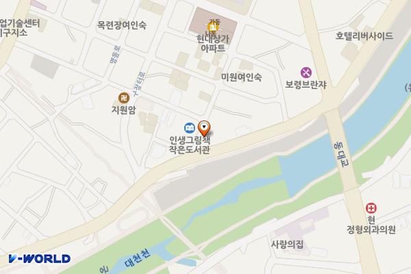 보령 나이스빌 위치 지도 — 충청남도 보령시 목장길 63