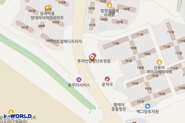 김포 스타프라자 위치 지도 — 경기도 김포시 풍무로 20