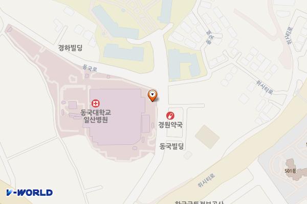 동국대학교 일산병원 위치 지도 — 경기도 고양시 일산동구 동국로 27